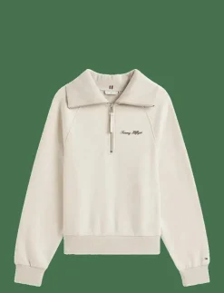 CLASSIC SCRIPT FLEECE HALF-ZIP - Sweatshirts|Tommy Hilfiger Sale