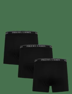 Polo Ralph Lauren Classic Stretch Cotton Trunk 3-Pack - Boxershorts 3PK BLCK/BLCK/BLC Outlet