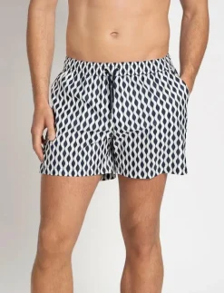 The Resort Co. Classic Swim Shorts - Badbyxor NAVY WAVES