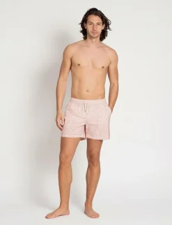 The Resort Co. Classic Swim Shorts - Badbyxor ROSE CHEVRON Outlet