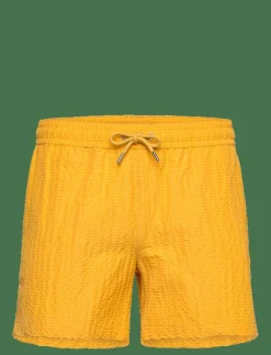 Classic Swim Shorts Seersucker - Badbyxor|The Resort Co. Discount