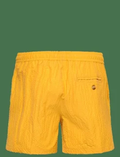 Classic Swim Shorts Seersucker - Badbyxor|The Resort Co. Discount