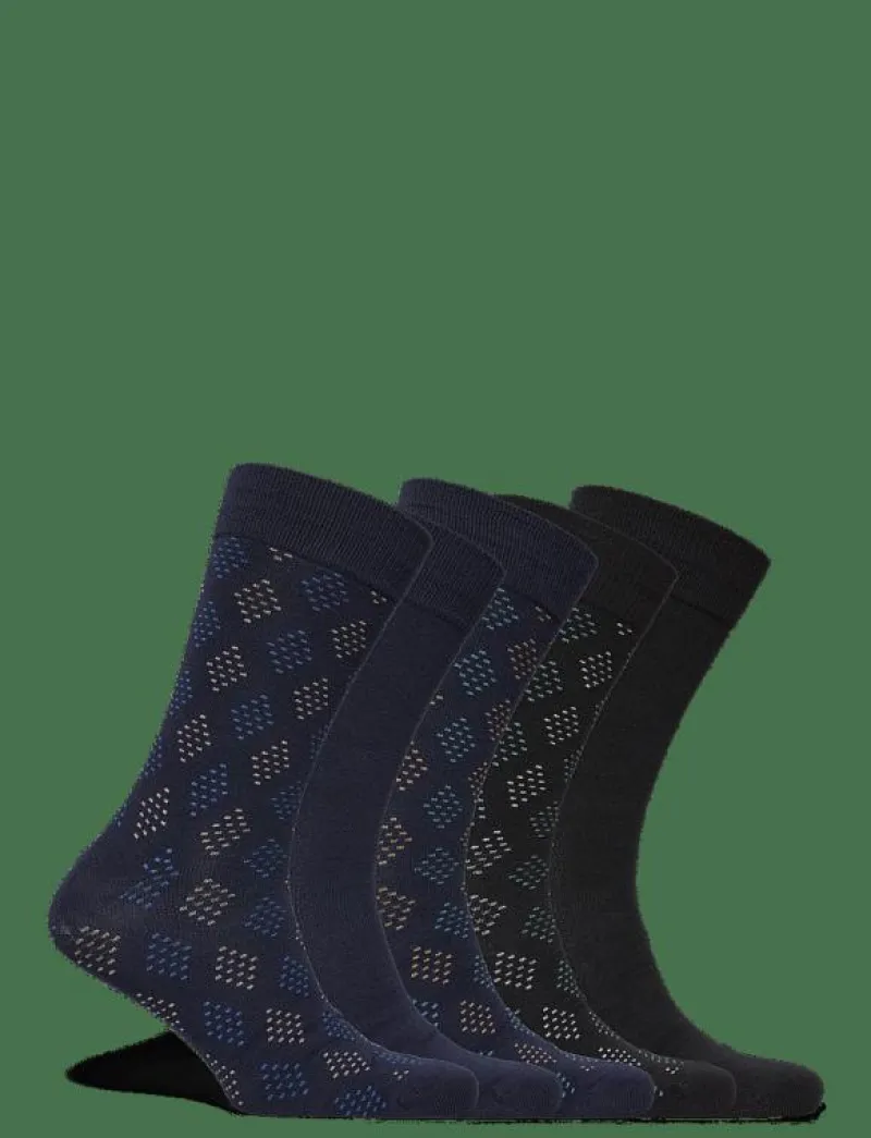 Claudio socks bamboo 5 pc FSC - Vanliga strumpor TRYK KÆDE Sale