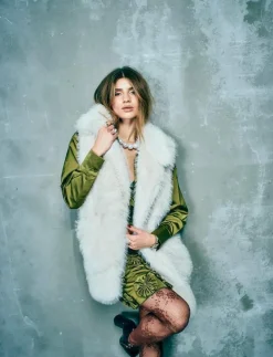 CMPLUSHY-WAISTCOAT - Fuskpäls|Copenhagen Muse Clearance