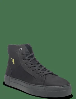 Coe Mid Leather - Höga sneakers|Lyle & Scott Online