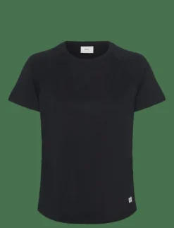 Craft Collective Ss Tee W - T-Shirts BLACK Outlet