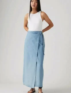 COLUMN WRAP SKIRT WRAPPED IN B - Midi kjolar|Levi's® Clearance