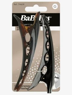 Babyliss Paris Concorde hair clip 2 pcs - Hårklämmor CLEAR Clearance