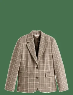 CORE CHECK REG STRAIGHT BLAZER - Enkelknäppta kavajer|Tommy Hilfiger Discount