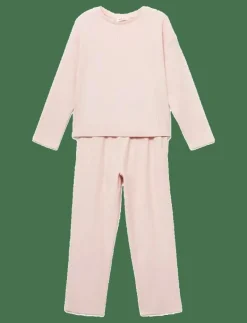 Cotton long pyjamas - Set|Mango Discount