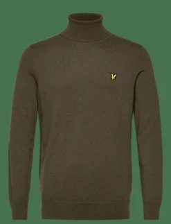 Cotton Merino Turtleneck Jumper - Polokrage|Lyle & Scott