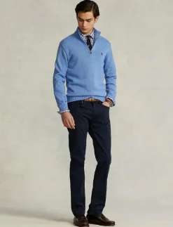 Cotton Quarter-Zip Sweater - Polokrage|Polo Ralph Lauren Online