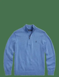 Cotton Quarter-Zip Sweater - Polokrage|Polo Ralph Lauren Online