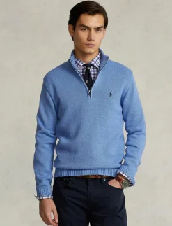 Cotton Quarter-Zip Sweater - Polokrage|Polo Ralph Lauren Online