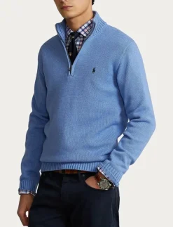 Cotton Quarter-Zip Sweater - Polokrage|Polo Ralph Lauren Online