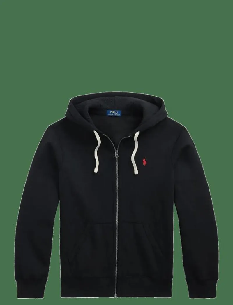 Polo Ralph Lauren Cotton-Blend-Fleece Hoodie - Hoodies POLO BLACK Best