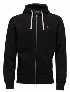 Polo Ralph Lauren Cotton-Blend-Fleece Hoodie - Hoodies POLO BLACK Best