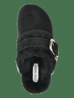 Steve Madden Cozy Up - Inneskor BLACK SUEDE New