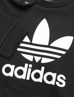 adidas Originals CREW SET - Träningsoverall BLACK Sale