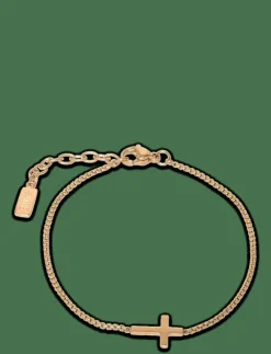 Cross - Bracelet Gold-plated Steel - Armband|Samie