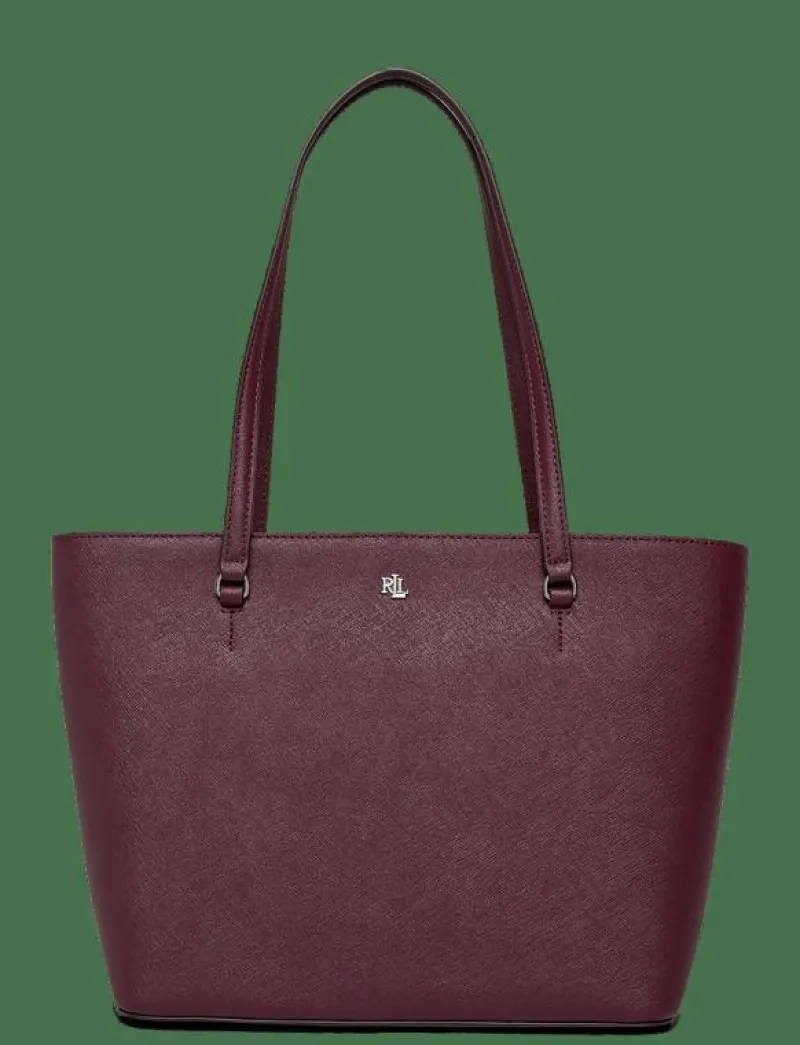 Crosshatch Leather Medium Karly Tote - Shoppers|Lauren Ralph Lauren Hot
