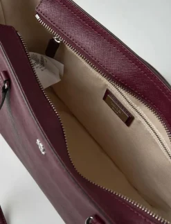 Crosshatch Leather Medium Karly Tote - Shoppers|Lauren Ralph Lauren Hot