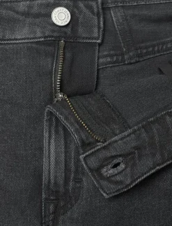 Tommy Jeans CRV MOM UH SKIRT CG4181 - Korta kjolar DENIM BLACK Sale