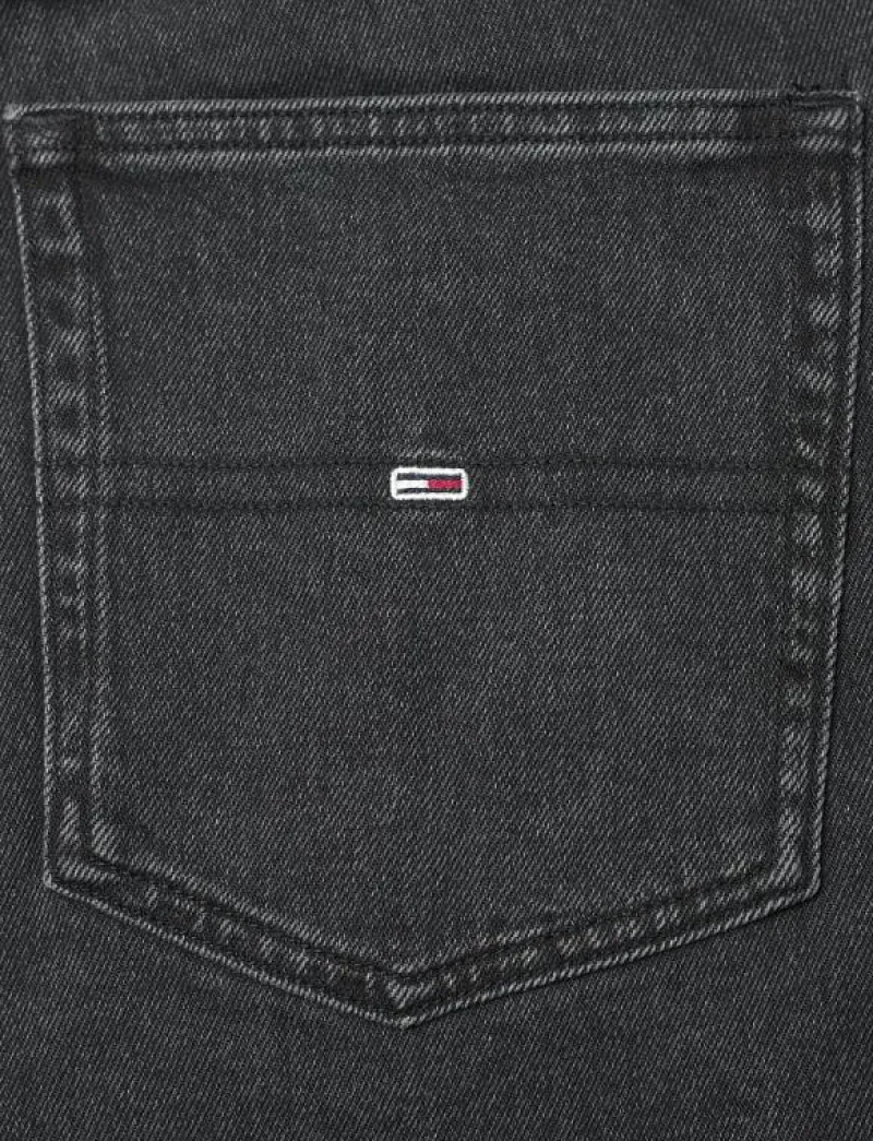 Tommy Jeans CRV MOM UH SKIRT CG4181 - Korta kjolar DENIM BLACK Sale