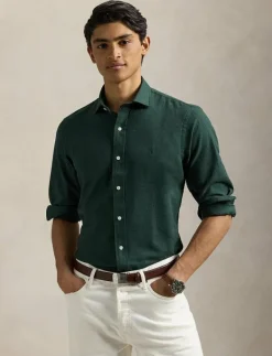 Custom Fit Performance Twill Shirt - Casual skjortor|Polo Ralph Lauren Outlet
