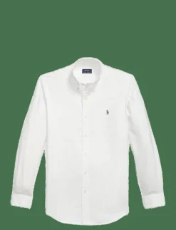 Custom Fit Stretch Oxford Shirt - Oxford-skjortor|Polo Ralph Lauren