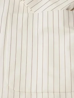 GANT D2. PINSTRIPE BELTED BLAZER - Kavajer med skärp LINEN Discount