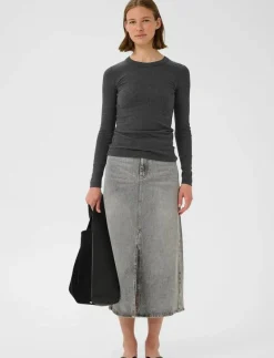 DagnaIW Melange T-Shirt LS - Långärmade toppar|InWear Best