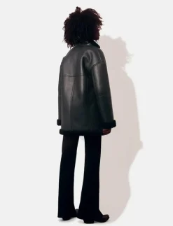 Daniella Faux Shearling Coat - Skinnjackor|Lexington Clothing New