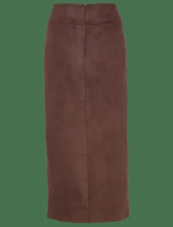 DANTE VEGAN SUEDE MIDI SKIRT - Midi kjolar|Bardot Discount