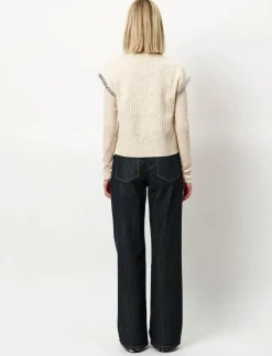 -Meloe sleeveless chain sweater - Stickade västar|Dante6 New