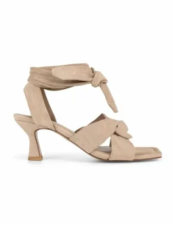 Dante6 -Ziya heeled suede sandals - Sandaler GINGER BEIGE New