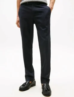 Tommy Hilfiger DC DENTON OXFORD PANTS - Kostymbyxor DESERT SKY Best