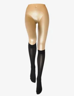 Decoy knee high microfiber 60 - Strumpor SVART Outlet
