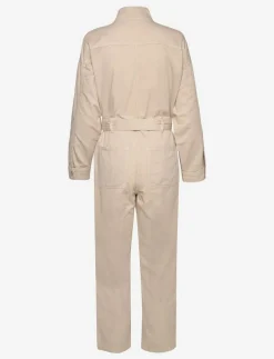 Denim jumpsuit with bow - Jumpsuits|Mango Online