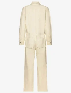 Denim zipper jumpsuit - Jumpsuits|Mango Best