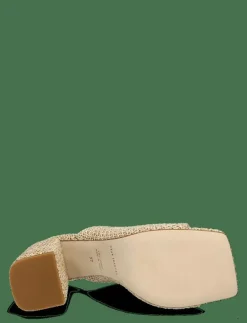 DEAR FRANCES DERI MULE - Mules med klack SEAGRASS Clearance