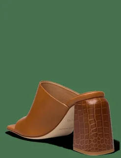 DEAR FRANCES DERI MULE - Mules med klack SADDLE Best