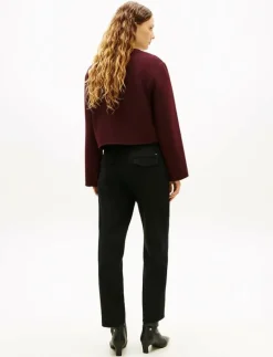 DF WOOL BLEND REG LADY JACKET - Bouclés|Tommy Hilfiger New