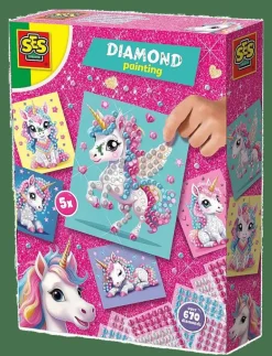 SES Creative Diamond Painting - Unicorn - Pysselset MULTI