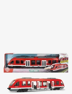 Dickie Toys Dickie - City Train - Leksaksfordon RED New