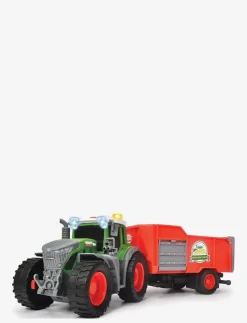 Dickie Toys Fendt Traktor med Trailer - Traktorer GREEN Best