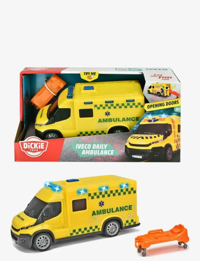 Iveco Daily Ambulans - Leksaksbil|Dickie Toys Sale