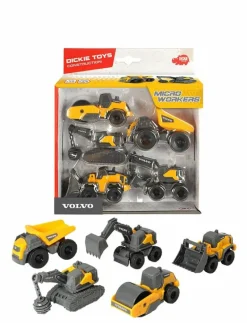 5-Pack Volvo Anläggningsfordon - Leksaksfordon|Dickie Toys Sale