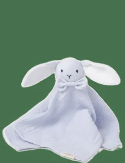 Diinglisar, Snuttefilt, Kanin, Muslin, babyblå - Muslindukar|Teddykompaniet Online