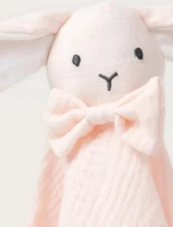 Diinglisar, Snuttefilt, Kanin, Muslin, Babyrosa - Snuttefiltar|Teddykompaniet Best